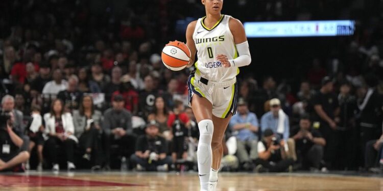 WNBA: Playoffs-Dallas Wings at Las Vegas Aces