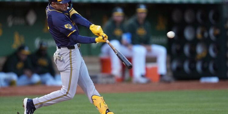 MLB: Milwaukee Brewers at Oakland Athletics