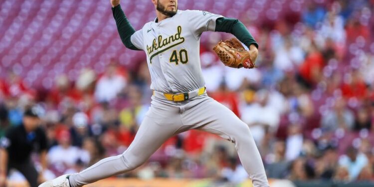 MLB: Oakland Athletics at Cincinnati Reds