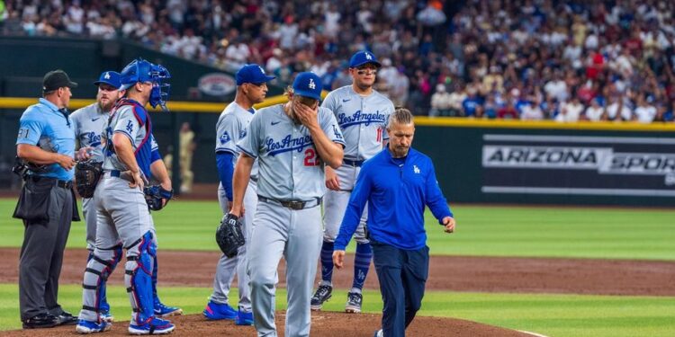 MLB: Los Angeles Dodgers at Arizona Diamondbacks