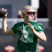 TALLAHASSEE, FL - MARCH 19: Quarterback Michael Grant #12 of the Florida State Seminoles during Spring Football Practice at the Albert J. Dunlap Athletic Training Facility on the campus of Florida State University March 19, 2024 in Tallahassee, Florida. (Photo by Don Juan Moore/Getty Images)