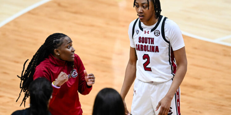 Ashlyn Watkins averaged 9.2 points and 7.4 rebounds last season while helping the Gamecocks to a national championship.