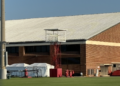 The tower Bear Bryant used during practices at Alabama remains standing in Tuscaloosa to this day. (Yahoo Sports)