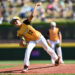 Aug 25, 2024; Williamsport, PA, USA; Southeast Region pitcher Jacob Bibaud (12) throws a pitch against Asia-Pacific Region in the first inning at Lamade Stadium. Mandatory Credit: Kyle Ross-USA TODAY Sports