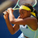 Tennis: US Open: Coco Gauff of the United States in action, hits the ball vs Varvara Gracheva of France during the Women's Singles First Round match at Billie Jean King Tennis Center. 
Flushing, NY 8/26/2024 
CREDIT: Erick W. Rasco (Photo by Erick W. Rasco/Sports Illustrated via Getty Images) 
(Set Number: X164598 TK1)