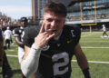 Vanderbilt QB Diego Pavia was a shining star in the Commodores' Week 1 win over Virginia Tech. (Johnnie Izquierdo/Getty Images)