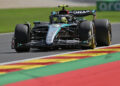 SPA, BELGIUM - JULY 28: Lewis Hamilton of Great Britain driving the (44) Mercedes AMG Petronas F1 Team F1W15 during the F1 Grand Prix of Belgium at Circuit de Spa-Francorchamps on July 28, 2024 in Spa, Belgium. (Photo by Vince Mignott/MB Media/Getty Images)