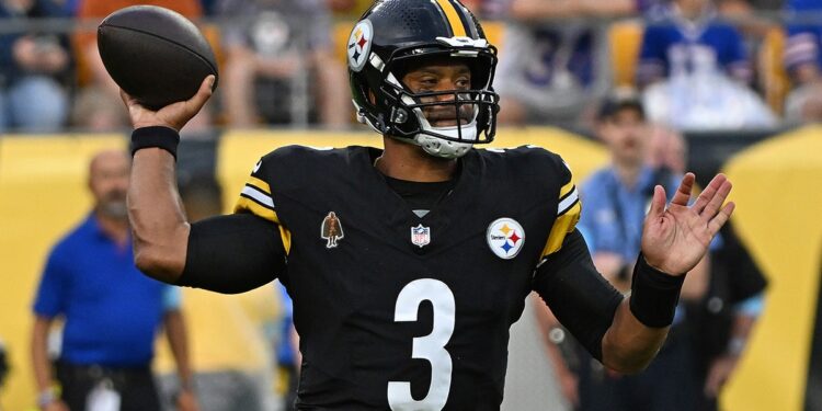 Russell Wilson with Steelers