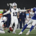 Dallas Cowboys kicker Brandon Aubrey missed a field goal that was huge for bettors. (AP Photo/Adam Hunger)