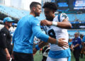 Bryce Young will continue to start in Carolina. Is it the right decision for Young or the Panthers? (Jared C. Tilton/Getty Images)