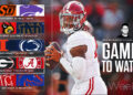 Will we see any upsets in Week 5 of the college football season? (Mallory Bielecki/Yahoo Sports)