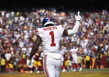 Giants wide receiver Malik Nabers (1)