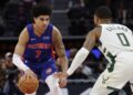 NBA: Milwaukee Bucks at Detroit Pistons