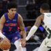 NBA: Milwaukee Bucks at Detroit Pistons