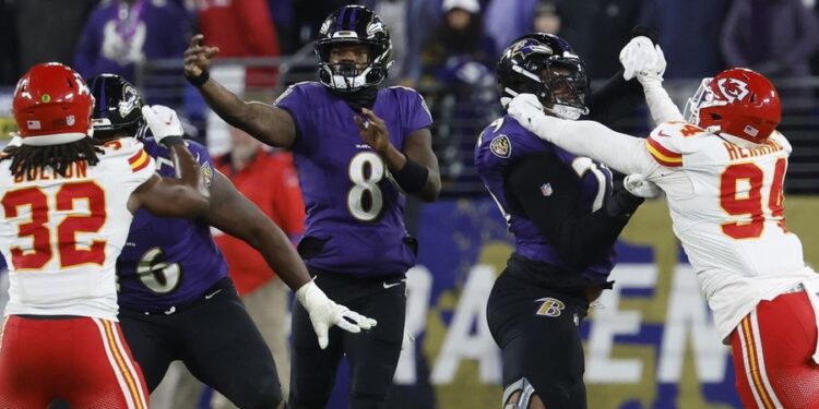 NFL: AFC Championship-Kansas City Chiefs at Baltimore Ravens