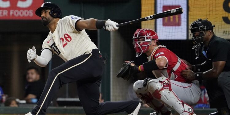 MLB: Los Angeles Angels at Texas Rangers