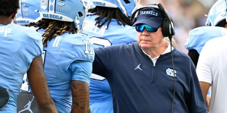 NCAA Football: Charlotte at North Carolina