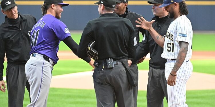 MLB: Colorado Rockies at Milwaukee Brewers