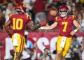 NCAA Football: Utah State at Southern California