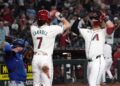 MLB: Texas Rangers at Arizona Diamondbacks