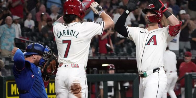 MLB: Texas Rangers at Arizona Diamondbacks