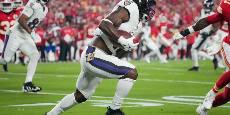 NFL: Baltimore Ravens at Kansas City Chiefs