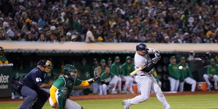 MLB: New York Yankees at Oakland Athletics