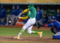 MLB: Texas Rangers at Oakland Athletics