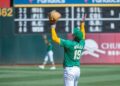 MLB: Texas Rangers at Oakland Athletics