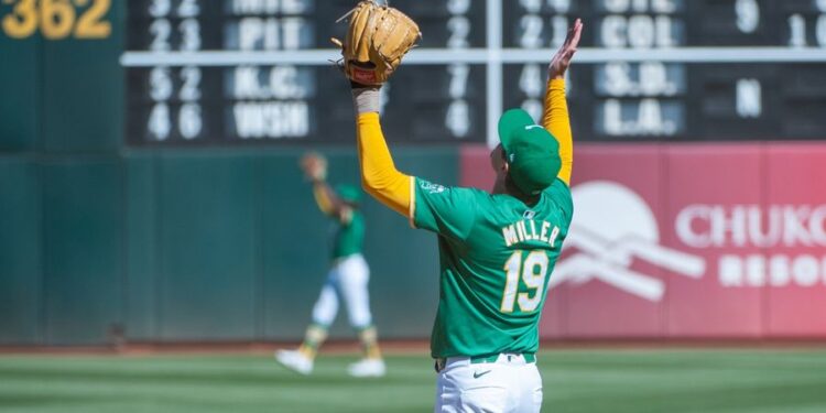 MLB: Texas Rangers at Oakland Athletics