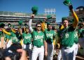 MLB: Texas Rangers at Oakland Athletics