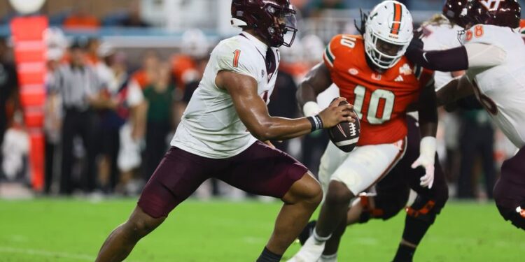 NCAA Football: Virginia Tech at Miami