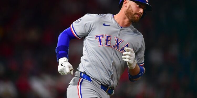 MLB: Texas Rangers at Los Angeles Angels