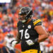 DENVER, CO - SEPTEMBER 15: Pittsburgh offensive tackle Troy Fautanu (76) in action during a game between the Denver Broncos and the Pittsburgh Steelers at Empower Field at Mile High in Denver, CO on September 15, 2024. (Photo by Kevin Langley/Icon Sportswire via Getty Images)