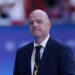 Gianni Infantino, President, FIFA, during the women's gold medal match between Team Brazil and Team United States at Parc des Princes during the 2024 Paris Summer Olympic Games in Paris, France. (Photo by Tnani Badreddine/DeFodi Images via Getty Images)