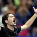 Taylor Fritz celebrates victory over Frances Tiafoe in the US Open