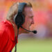 Chiefs defensive coordinator Steve Spagnuolo called for a timeout and it was granted. (Photo by David Eulitt/Getty Images)