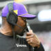 Vikings defensive coordinator Brian Flores has his unit off to a great start this season. (Photo by Stephen Maturen/Getty Images)