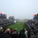 Fog has rolled into the Royal Montreal Golf Club. (Photo by Minas Panagiotakis/Getty Images)