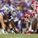 MANHATTAN, KANSAS - SEPTEMBER 13: Kansas State Wildcats offense and Arizona Wildcats defense at the line of scrimmage before an extra point attempt during a game at Bill Snyder Family Football Stadium on September 13, 2024 in Manhattan, Kansas. (Photo by Ric Tapia/Getty Images)