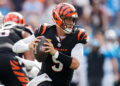 Joe Burrow and the Bengals managed to hold off the Panthers. (Grant Halverson/Getty Images)