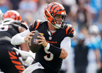 Joe Burrow and the Bengals managed to hold off the Panthers. (Grant Halverson/Getty Images)