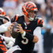 Joe Burrow and the Bengals managed to hold off the Panthers. (Grant Halverson/Getty Images)