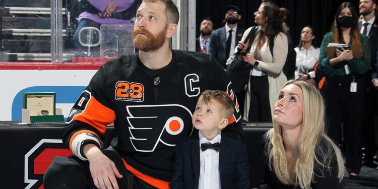 Claude Giroux family