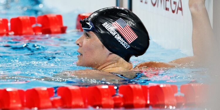 Christie Raleigh Crossley in pool