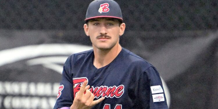 Derek Bender in Cape Cod League