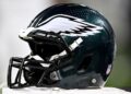 Eagles helmet