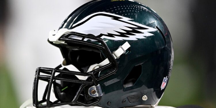 Eagles helmet