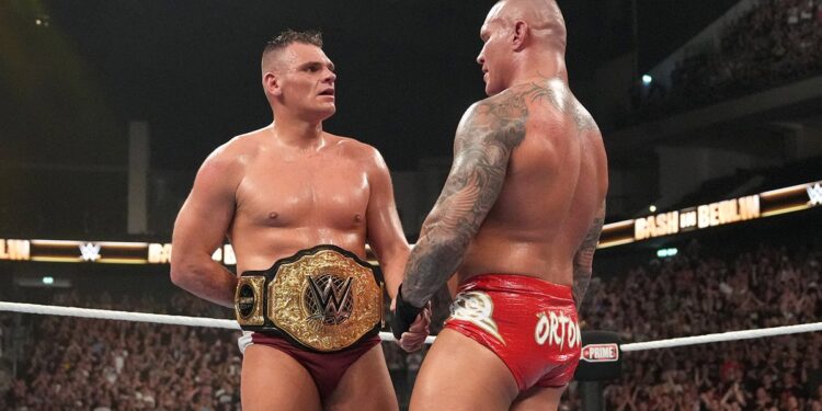 Gunther vs Randy Orton