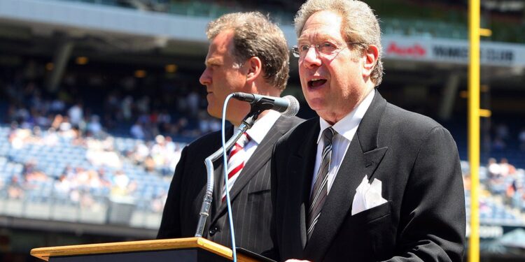 John Sterling at podium